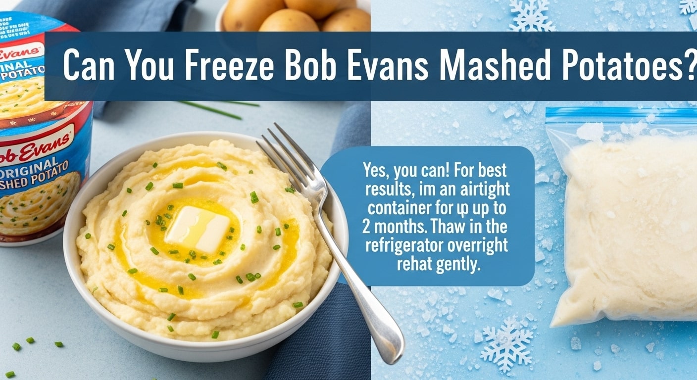 Can You Freeze Bob Evans Mashed Potatoes