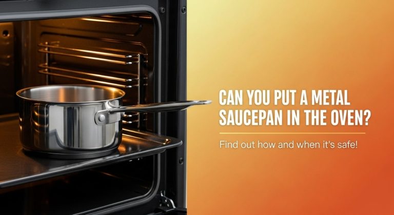 Can You Put a Metal Saucepan in the Oven