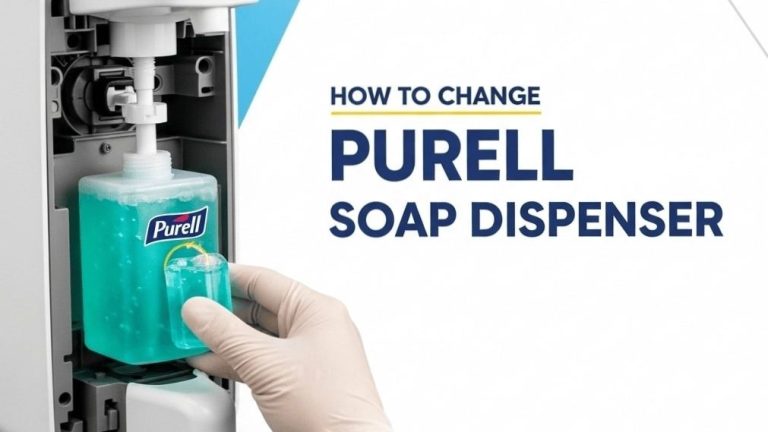 How to Change Purell Soap Dispenser