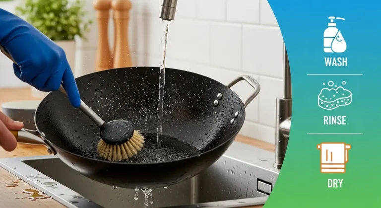 How to Clean a Carbon Steel Wok