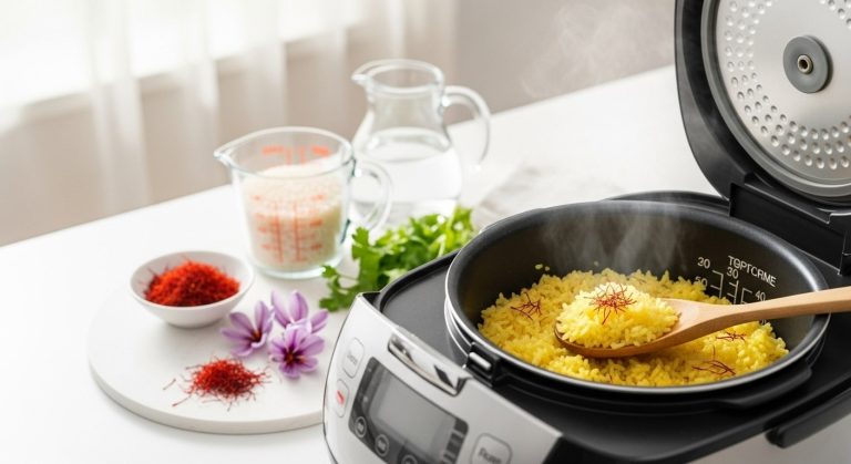 How to Make Saffron Rice in a Rice Cooker