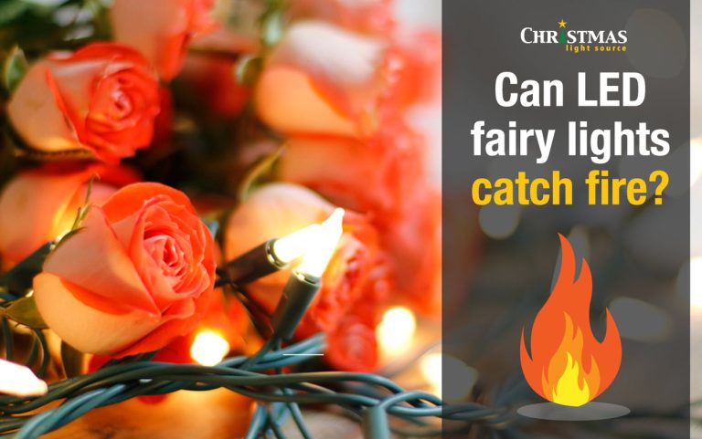 Can Led Christmas Lights Catch Fire