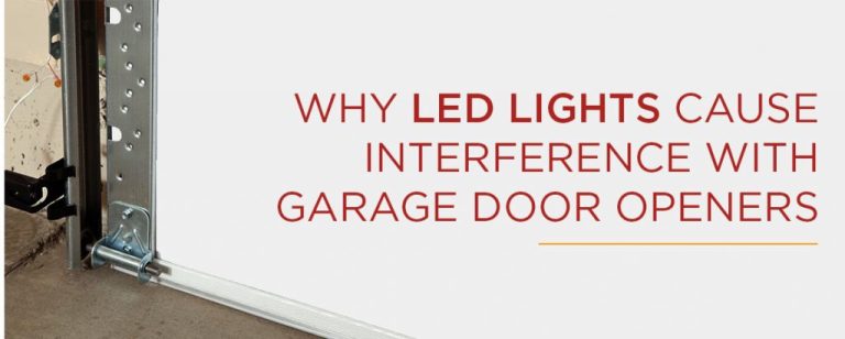 Can Led Lights Interfere With Garage Door Opener