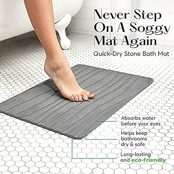 How Do Stone Bath Mats Work