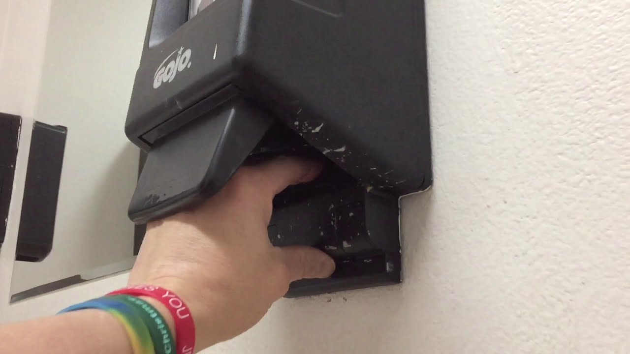 How Do You Open a Gojo Soap Dispenser