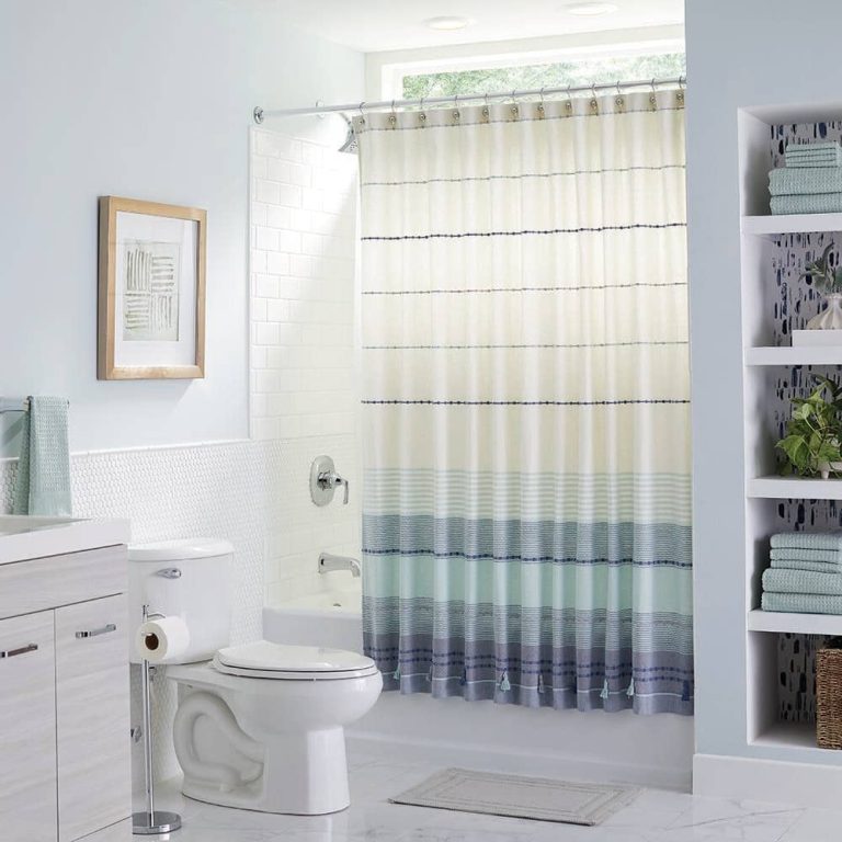 How High Should a Shower Curtain Rod Be