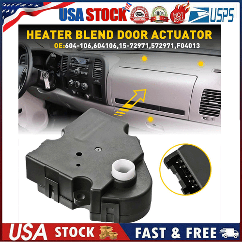 How Many Blend Door Actuator in Chevrolet Silverado