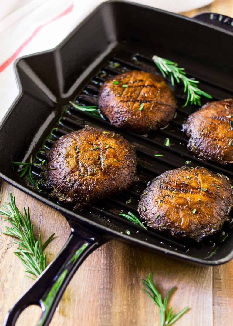 How to Cook Big Mushrooms in Frying Pan