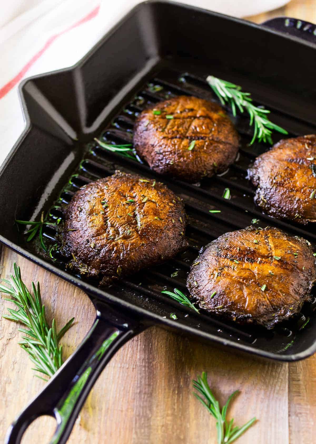 How to Cook Big Mushrooms in Frying Pan