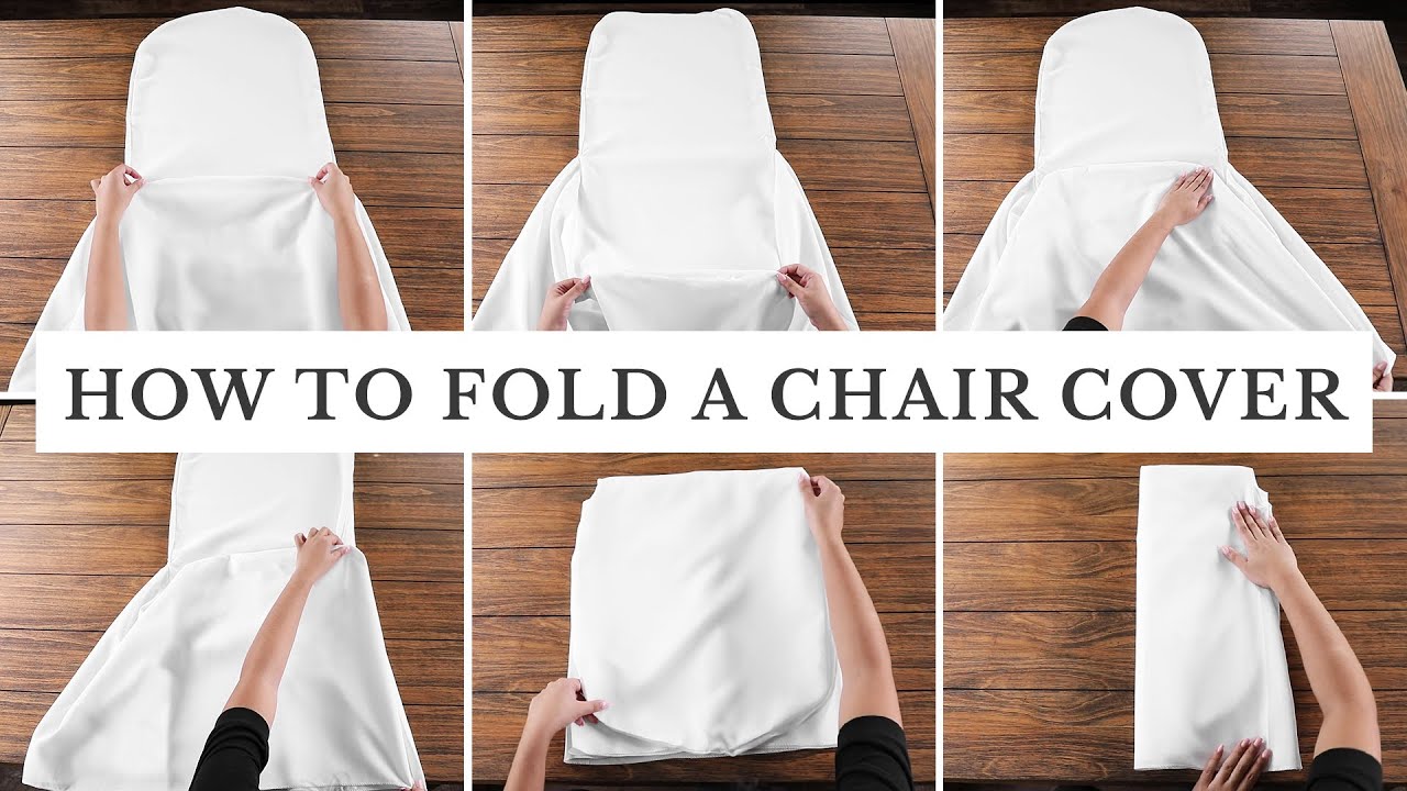 How to Cover Folding Chairs