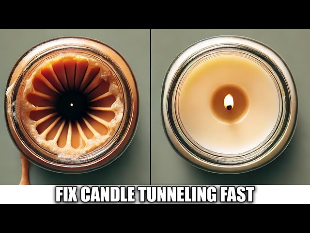 How to Fix Candle Tunneling Without Foil