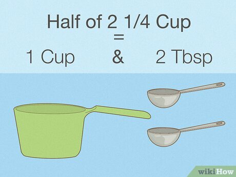 How to Measure 2 1 4 Cups