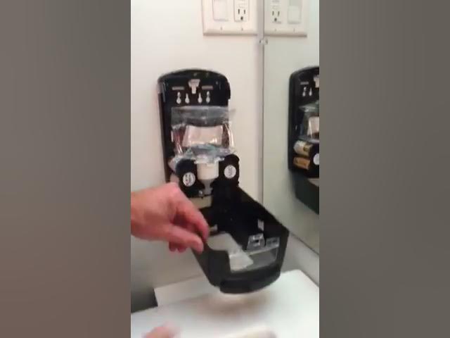 How to Open a Soap Dispenser on the Wall
