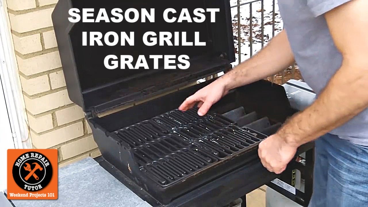 How to Season New Grill Grates