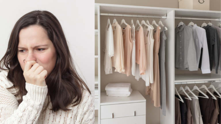 How to Stop Clothes Smelling Musty in Wardrobe