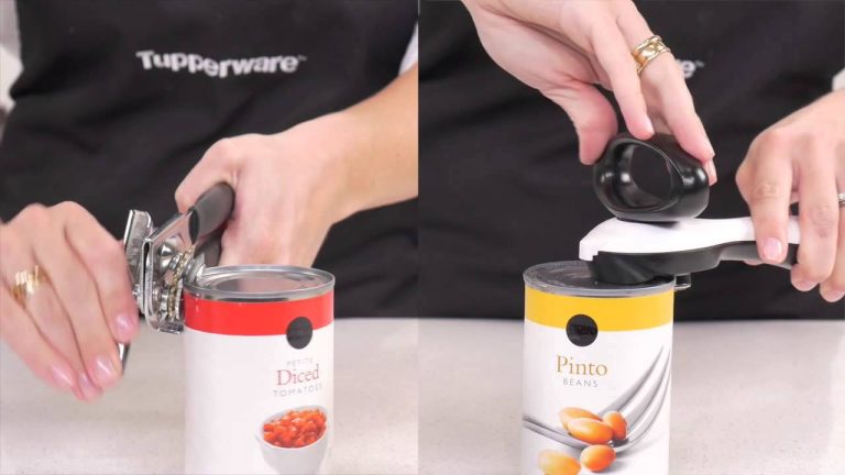 How to Use the Tupperware Can Opener