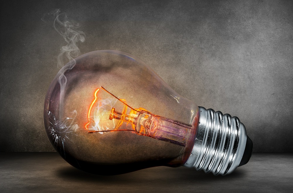 When a Light Bulb Has Burned Out It Will