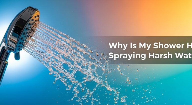 Why is My Shower Head Spraying Harsh Water
