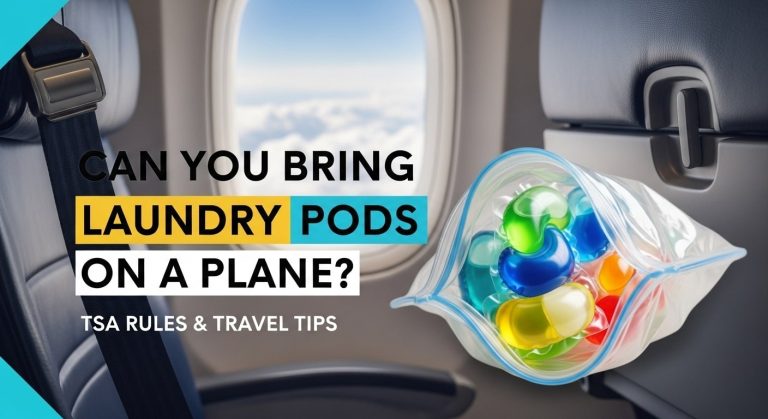 Can You Bring Laundry Pods on a Plane