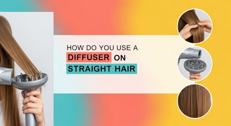 How Do You Use a Diffuser on Straight Hair