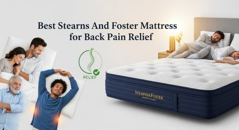 Best Stearns And Foster Mattress for Back Pain Relief
