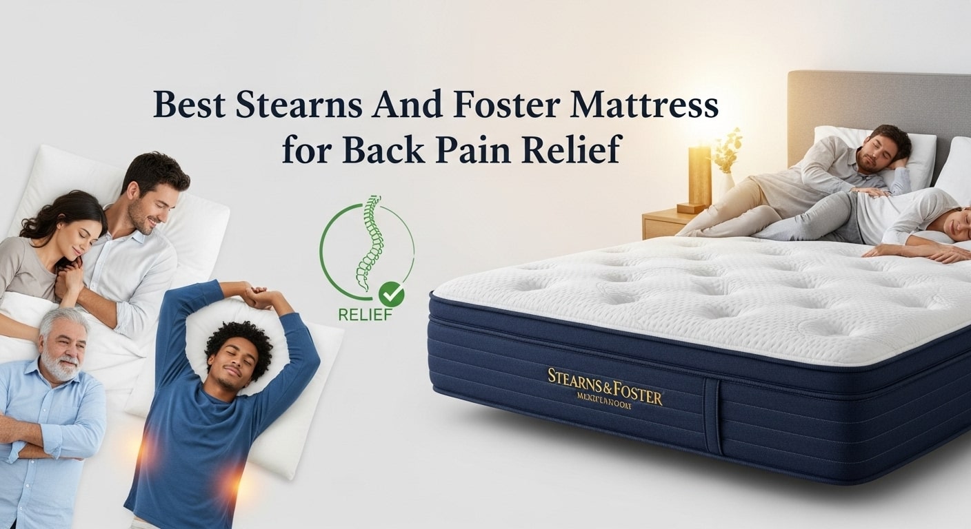 Best Stearns And Foster Mattress for Back Pain Relief