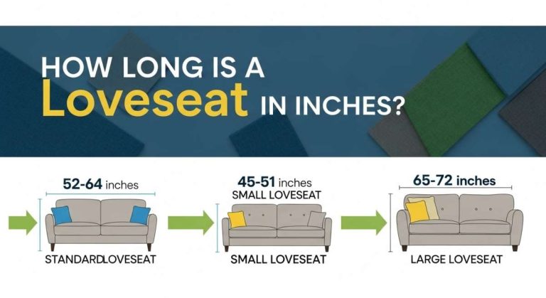 How Long is a Loveseat in Inches