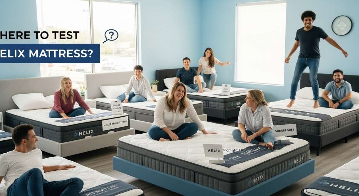 Where to Test Helix Mattress