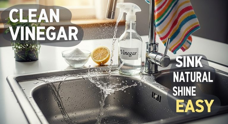 Can I Use Vinegar to Clean My Sink