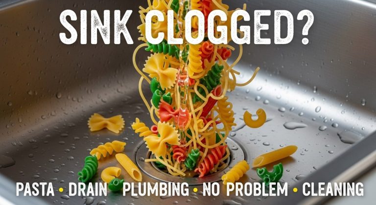 Can You Put Pasta down the Sink