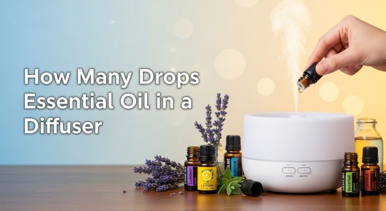How Many Drops Essential Oil in Diffuser