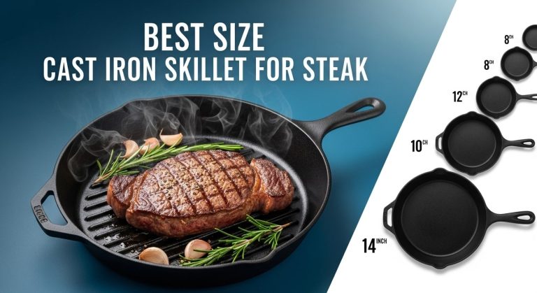 Best Size Cast Iron Skillet for Steak
