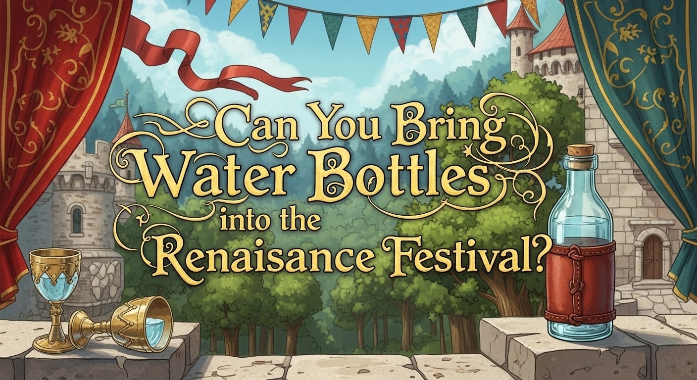 Can You Bring Water Bottles into the Renaissance Festival