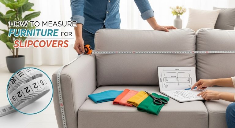 How to Measure Furniture for Slipcovers