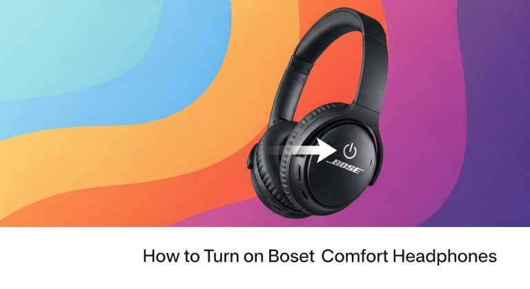 How to Turn on Bose Quiet Comfort Headphones