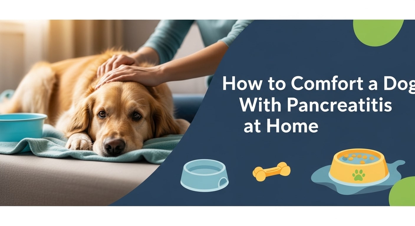 How to Comfort a Dog With Pancreatitis at Home