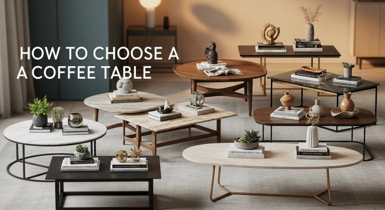 How to Choose a Coffee Table