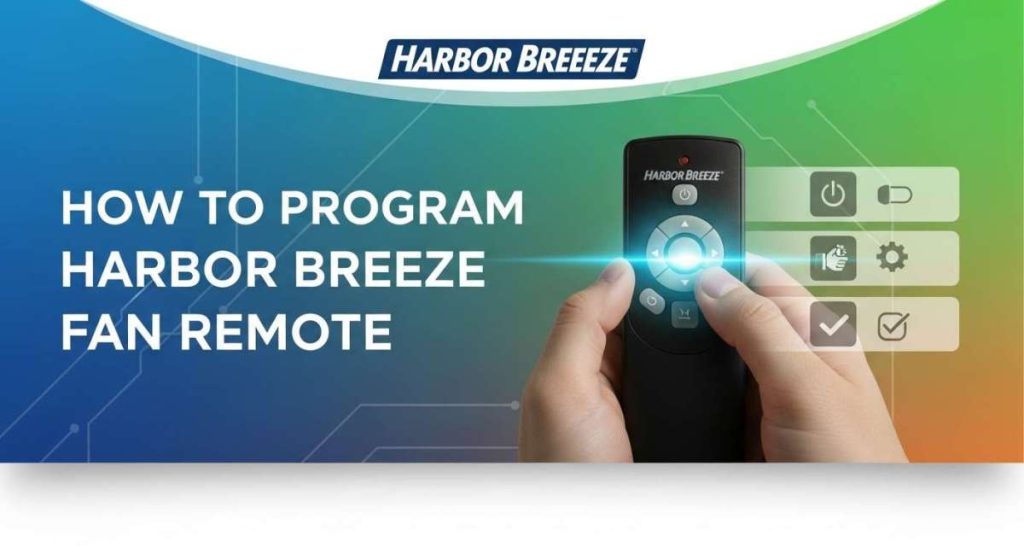How to Program Harbor Breeze Fan Remote