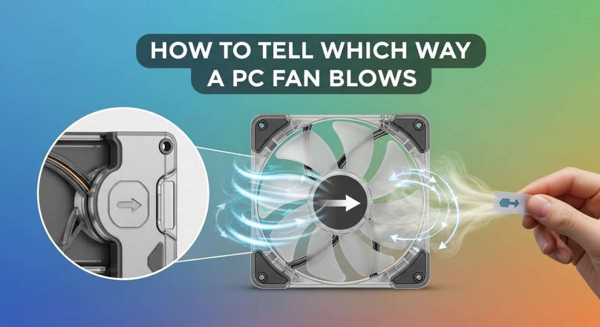 How to Tell Which Way a Pc Fan Blows