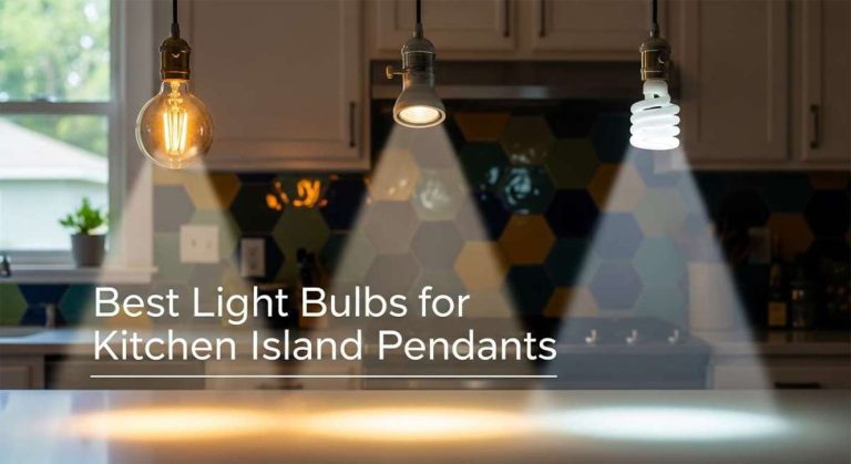 Best Light Bulbs for Kitchen Island Pendants